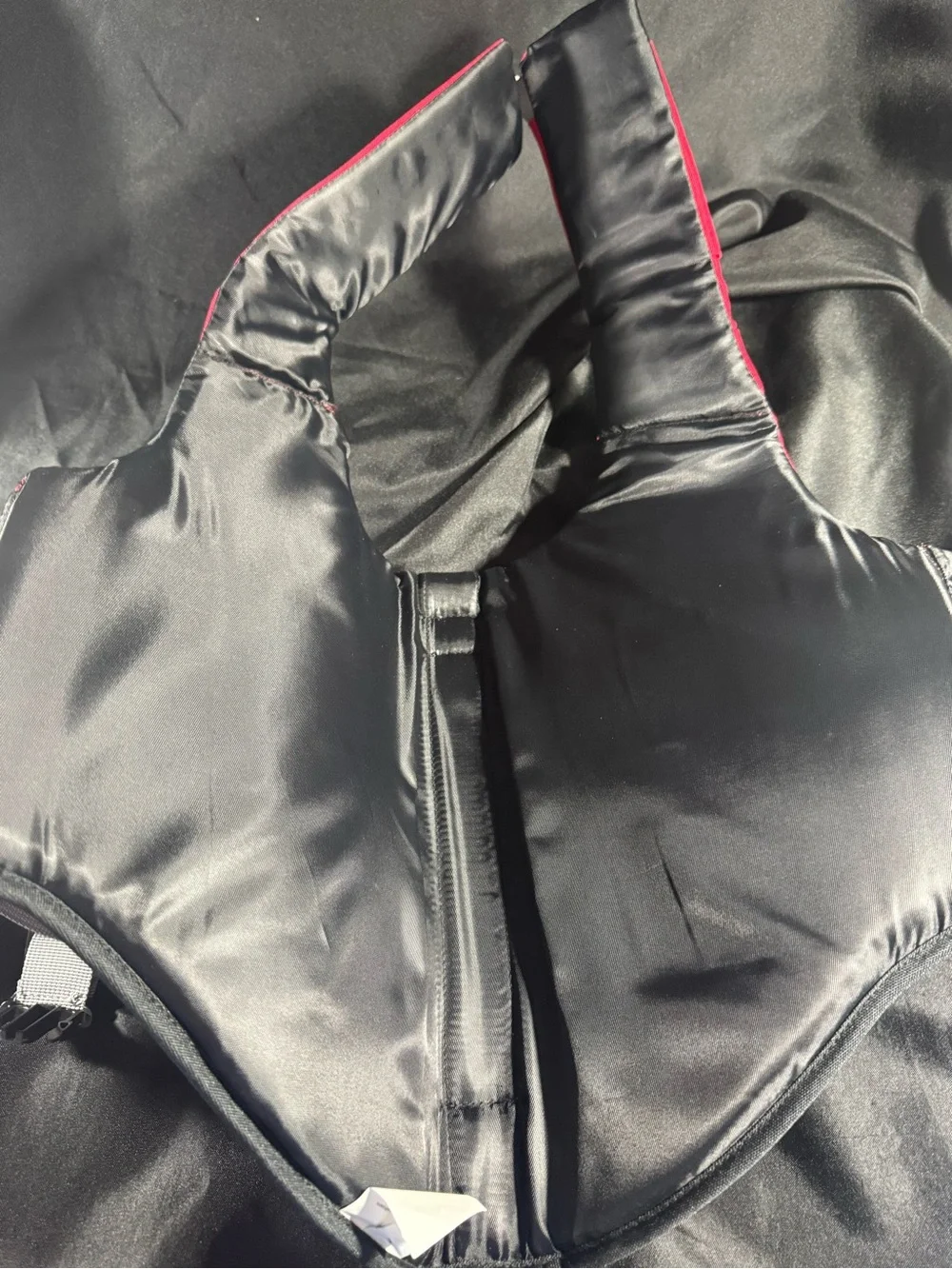 Red Reflective Dog Life Jacket with Secure Grab Handle